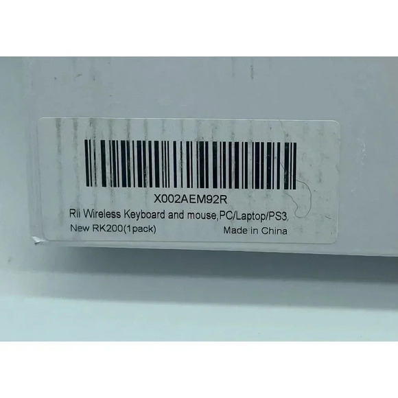 Wireless Keyboard & Mouse‎ Combo Rii RK200 Standard Office for Windows & Android - Picture 8 of 8